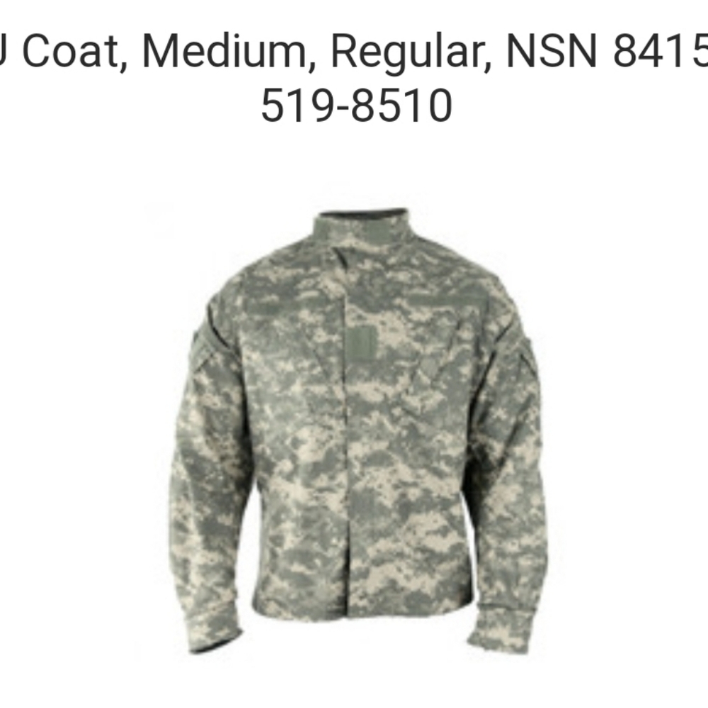 Army Jacket Camouflage-Mens Medium - Picture 10 of 11